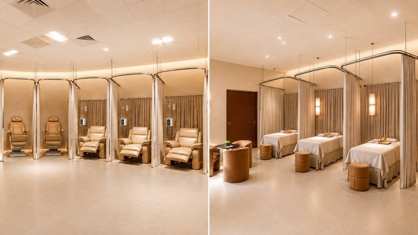 Aesthetic treatment suite